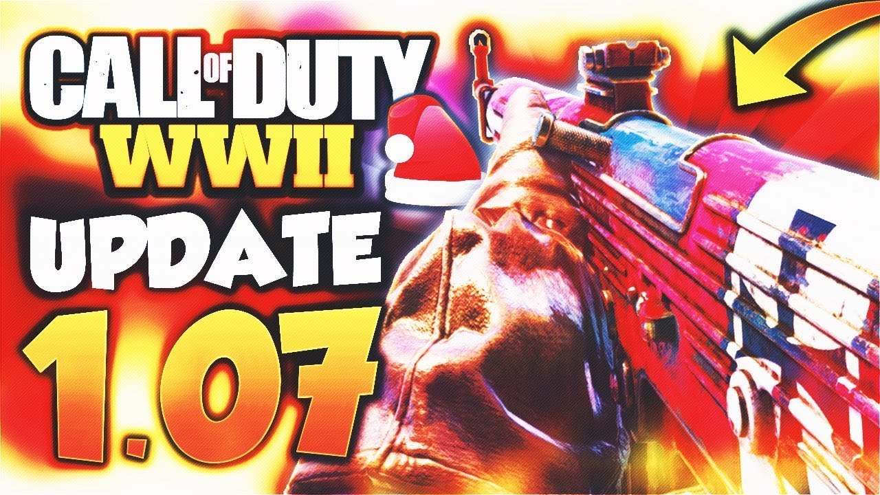 *NEW* 1.07 PATCH UPDATE in COD WW2! (FULL PATCH NOTES) - STG44 & SUPPRESSOR FIXES WINTER SIEGE WW2!