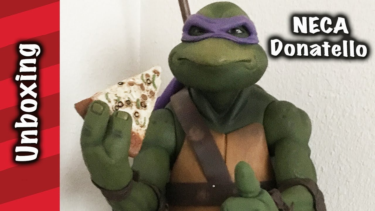 1990 Movie Donatello Unboxing from NECA