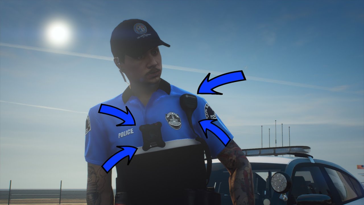 🔺️How To Install AXON BodyCam/ Shoulder Mic🔺️