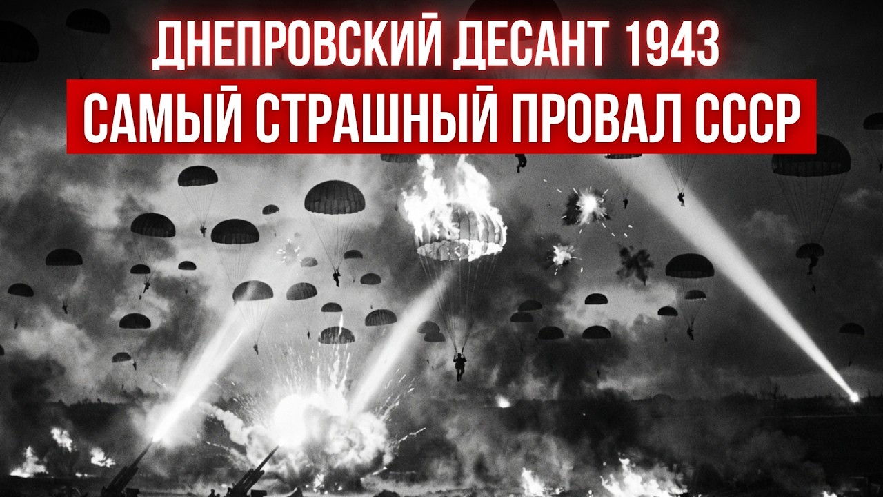 Днепровский десант 1943: Четыре тысячи солдат исчезли за одну ночь
