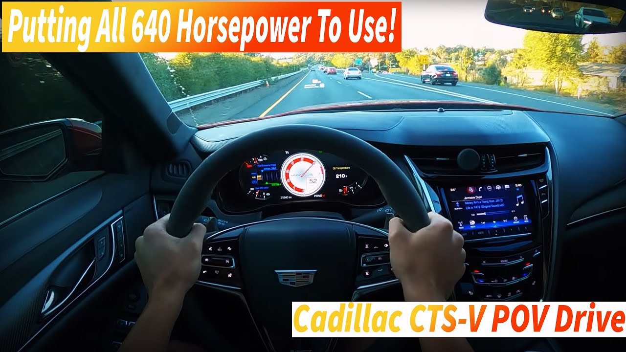 CTS-V3 POV Drive (Corvette Zo6 Engine!)