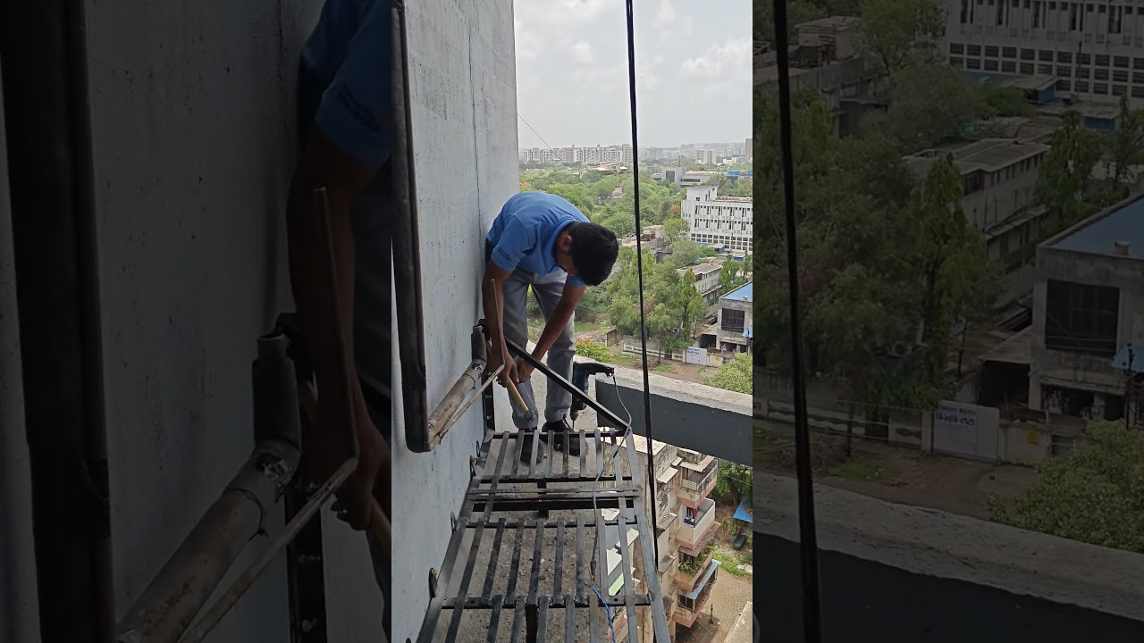 AC fabrication stand...🥰⭐💯💯#coolingsystem #airconditioner #viralvideo
