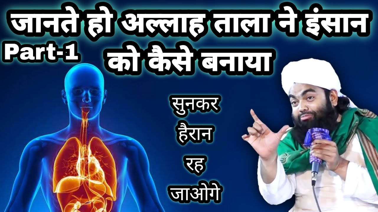 Jante Ho Allah Tala Ne Insan Ko Kese Banaya I Sayyed Aminul Qadri