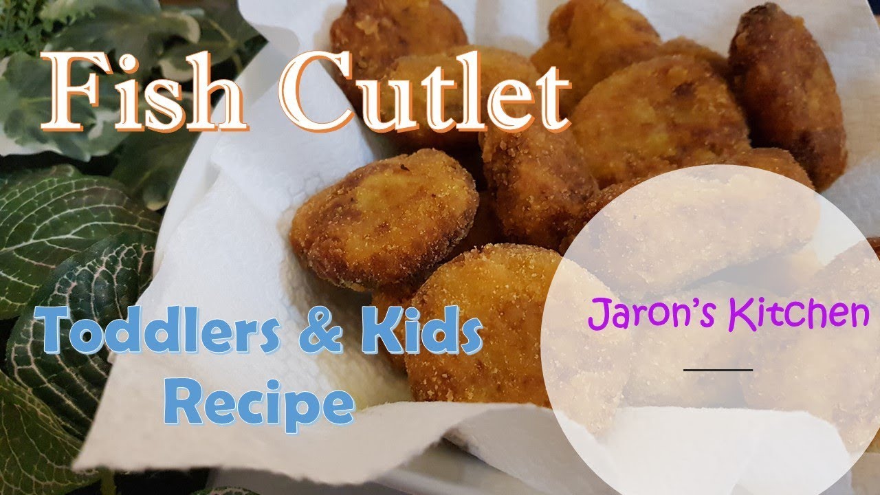 Fish Cutlet Recipe for Toddlers and Kids / Evening Snack Recipe / Baby food recipe