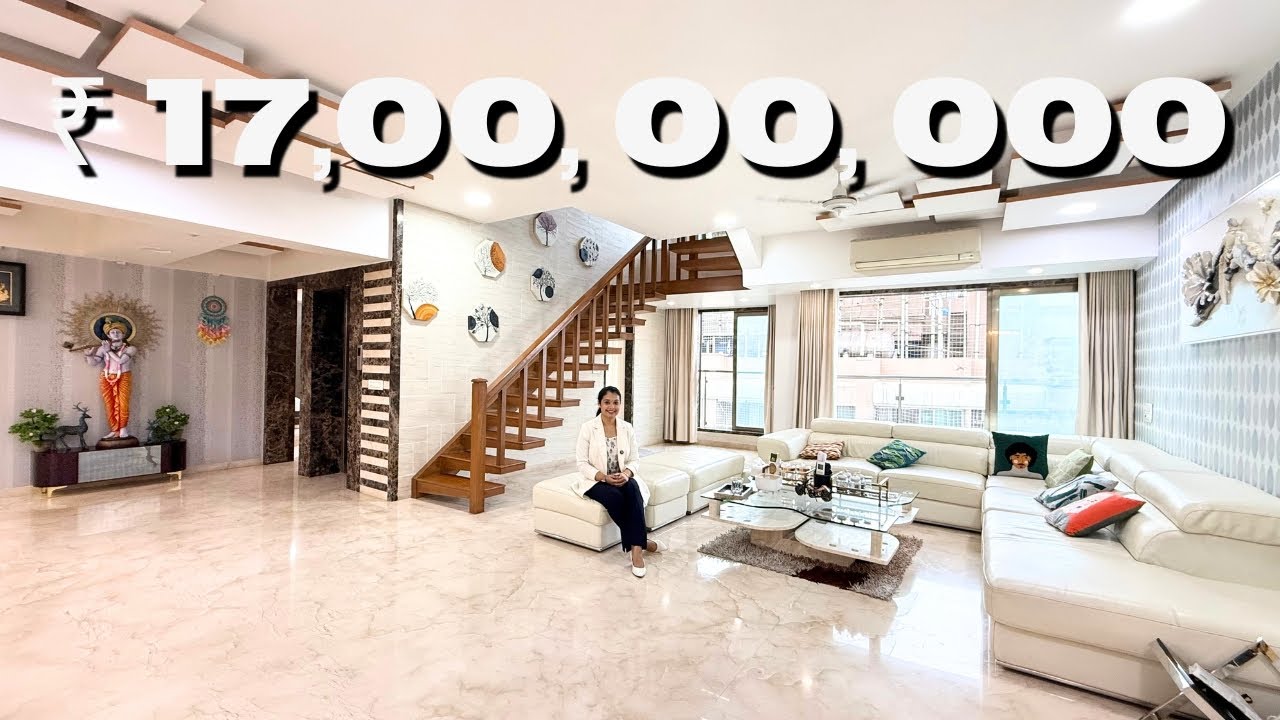 Inside a Duplex Terrace Penthouse home in Santacruz West, Mumbai