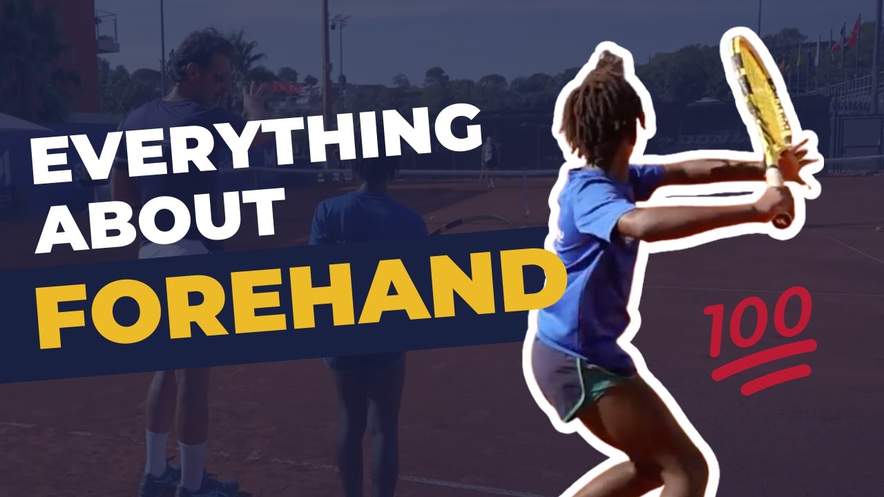 Forehand lesson with Uma Bogso at the Mouratoglou Academy (french version)