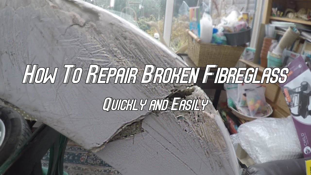 How to Repair Fibreglass on a S13 Front Bumper