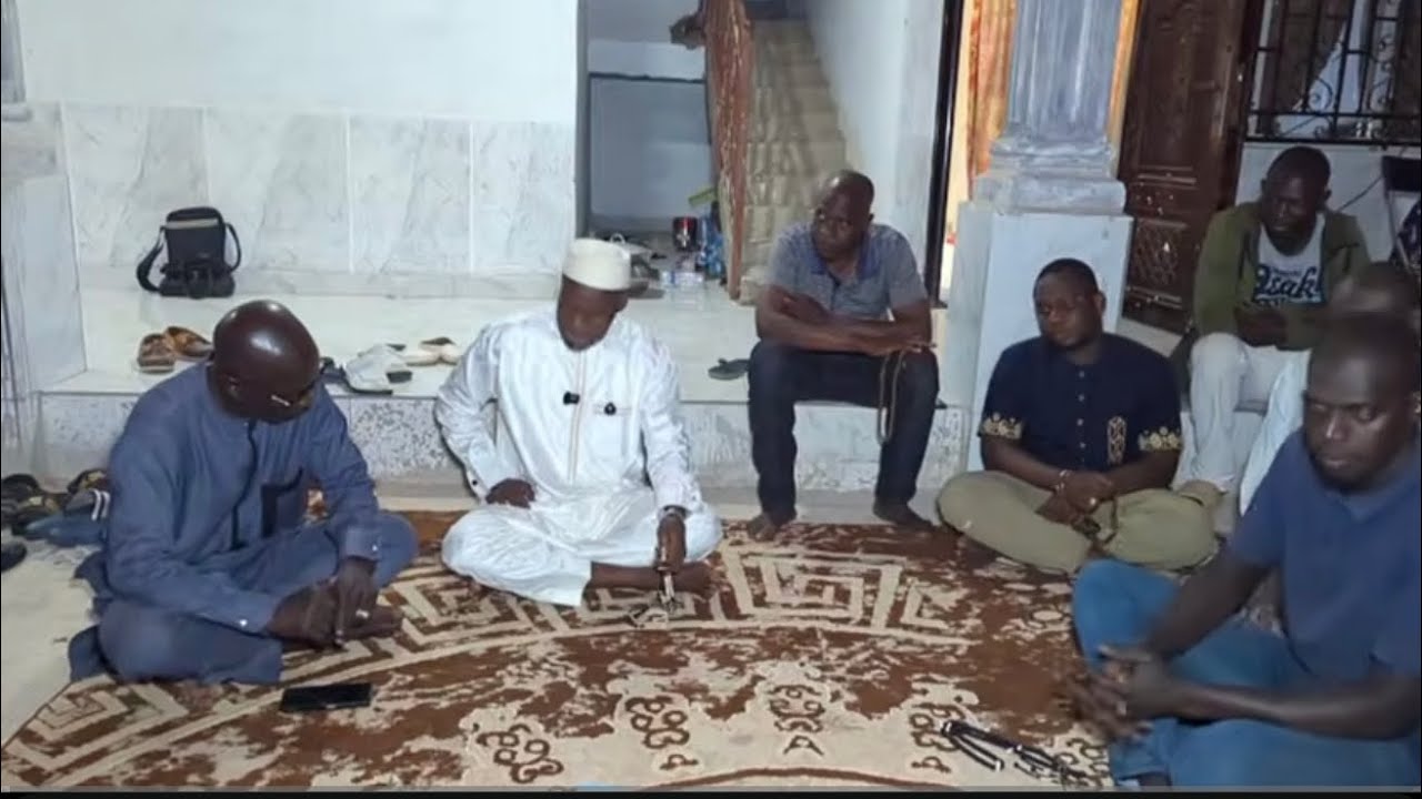  En direct au Gambie La Bénédiction du 15em nuit de Chàbane par Cheick Mamadou Konaté