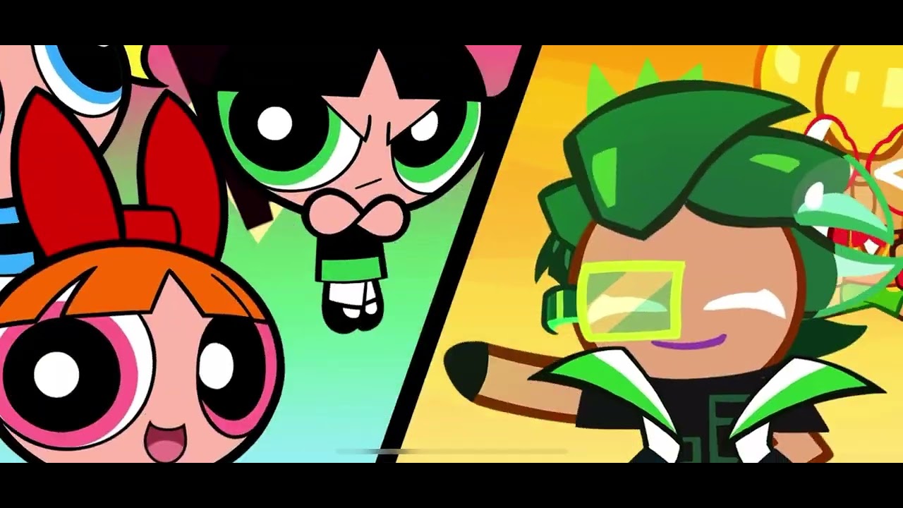 Cookie run with The Powerpuff Girls