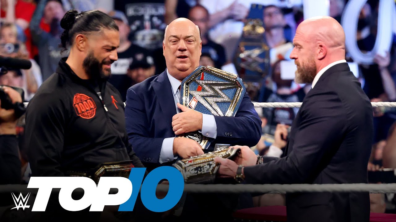 10 лучших моментов пятничного SmackDown: WWE Top 10, 2 июня 2023 г.