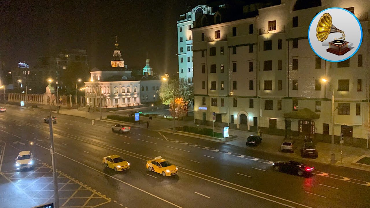 Звук Городской Улицы, Шум дороги для Сна.