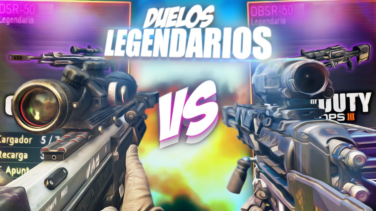 DSR-50 (BO2) VS DBSR-50 (BO3) | DUELOS LEGENDARIOS T2