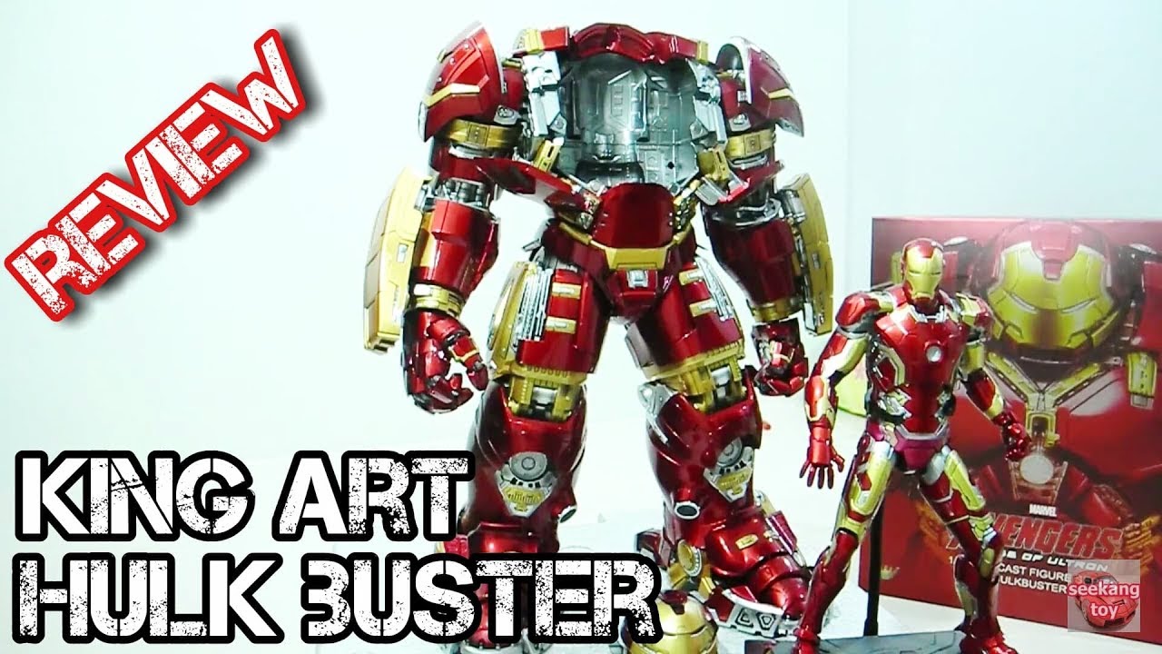 รีวิว Hulk Buster avengers age of ultron King Arts 1:9  (รีรันHD)