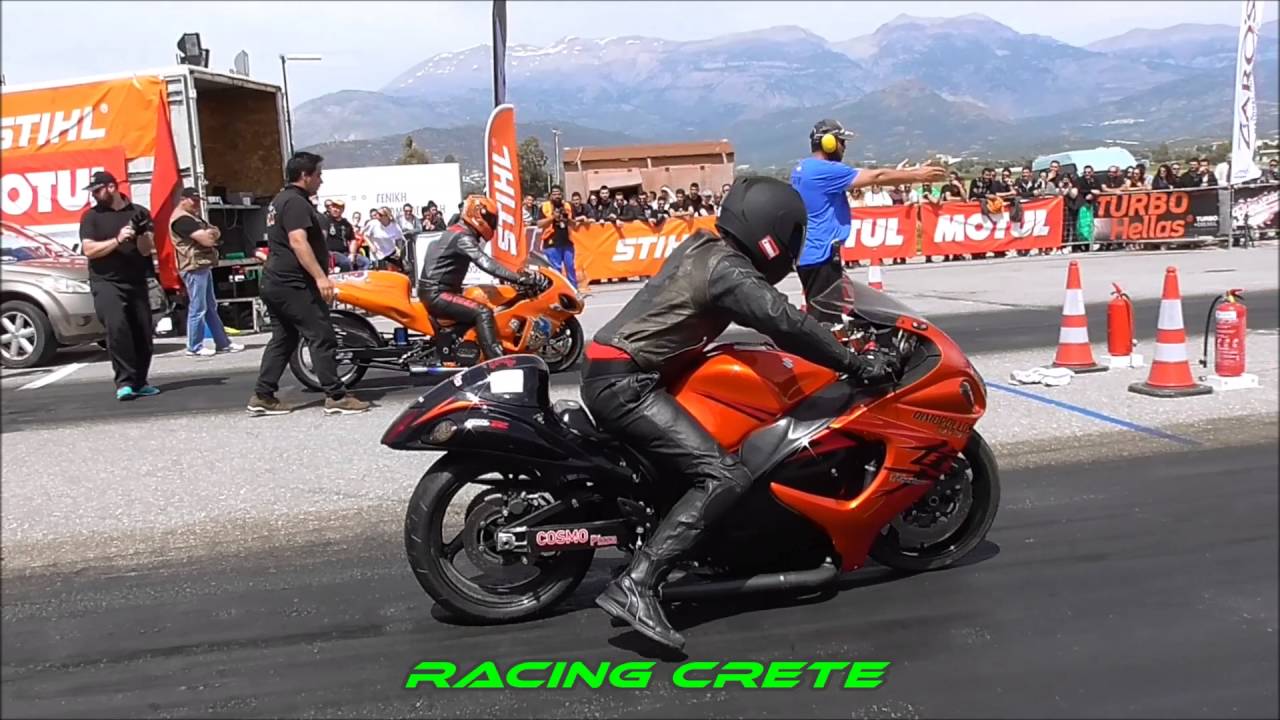 HAYABUSA TSAKIRIS 7.5sec & PETRESIS 9.2sec - DRAGSTER TYMPAKI 3 APRIL 2016