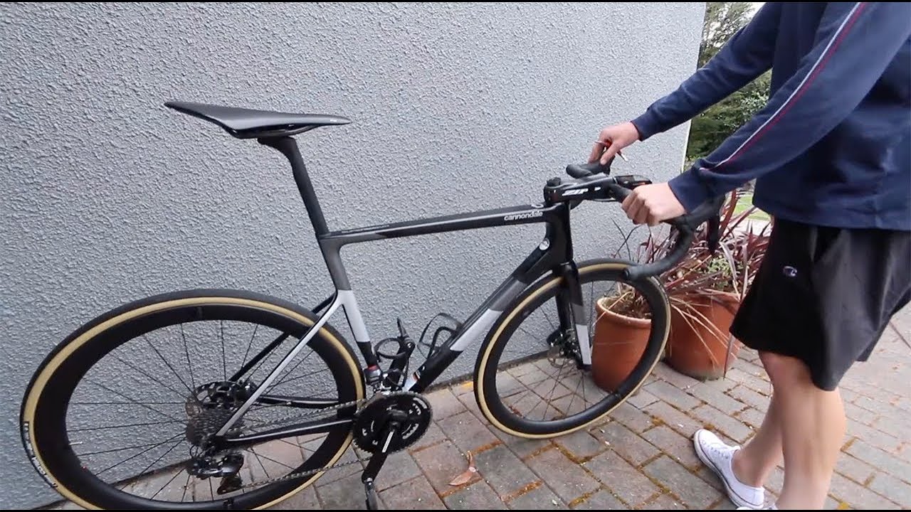 He Got The CANNONDALE SUPERSIX EVO!