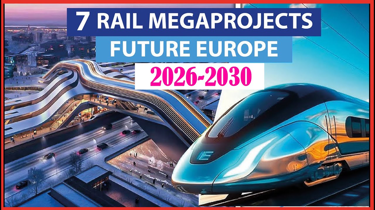 Mega Railway Projects Around the World Europe 2030