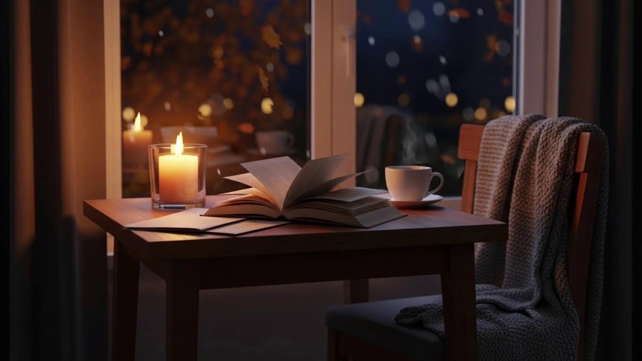 Warm Winter Jazz for Sleep 🎷 | Cozy Room Atmosphere to Calm Stress and Quiet the Mind