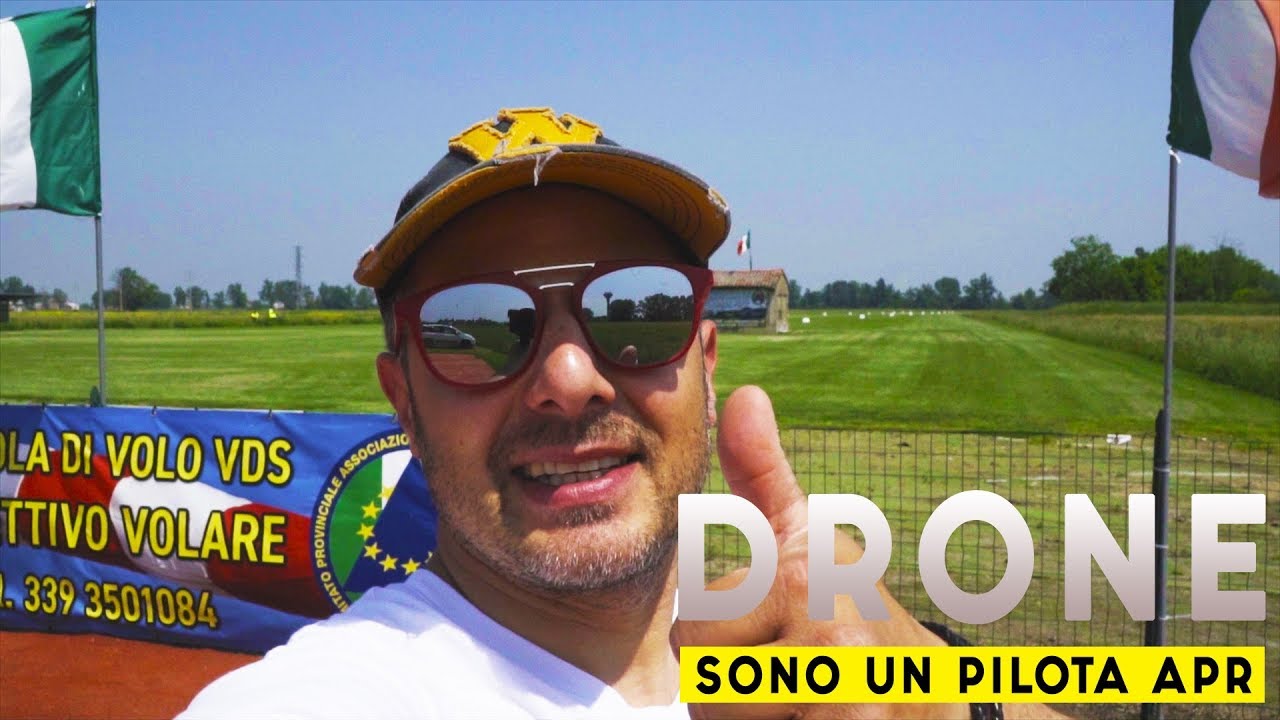 DRONI in ITALIA, SONO DIVENTATO UN PILOTA APR - Nuovo Pilota ENAC