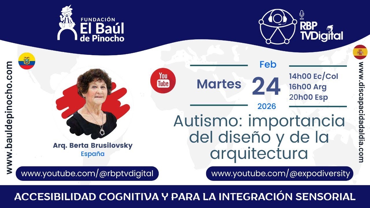 🔴📡 RBP TVDIGITAL 24/02/2026 ※ Autismo: importancia del diseño y de la arquitectura