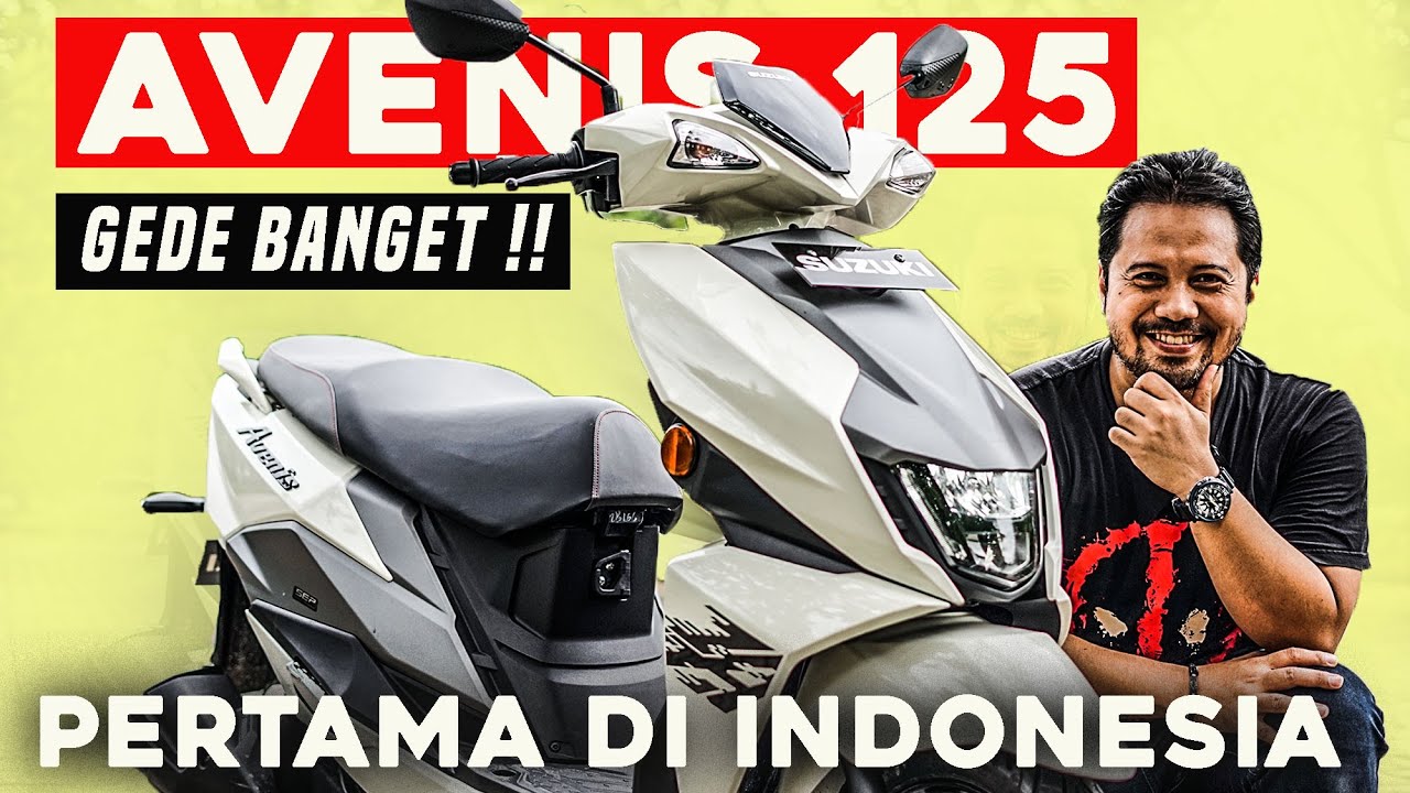 REVIEW SUZUKI AVENIS 125 INDONESIA 🔥 | TERNYATA ASLINYA GAMBOT TENAN ‼️ 😱