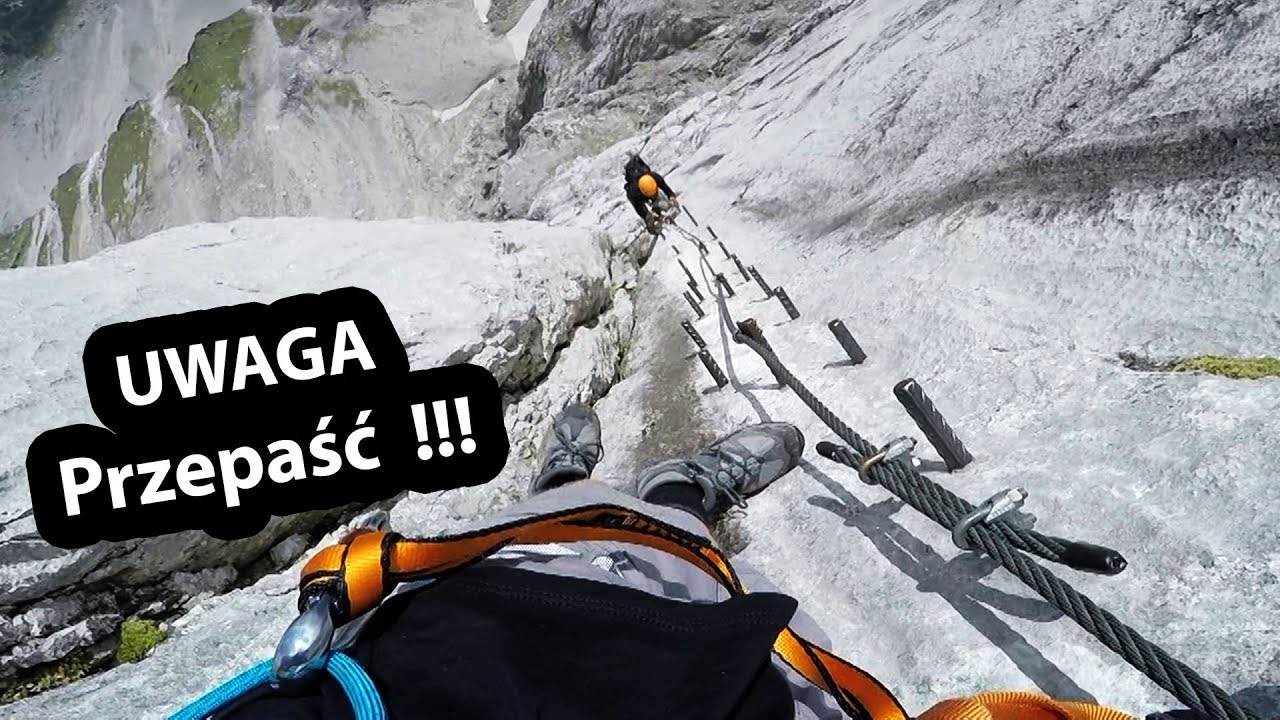Pokonałem 600 metrową Ścianę - Ferrata Johann pod Dachstein ZDOBYTA (Vlog #179)