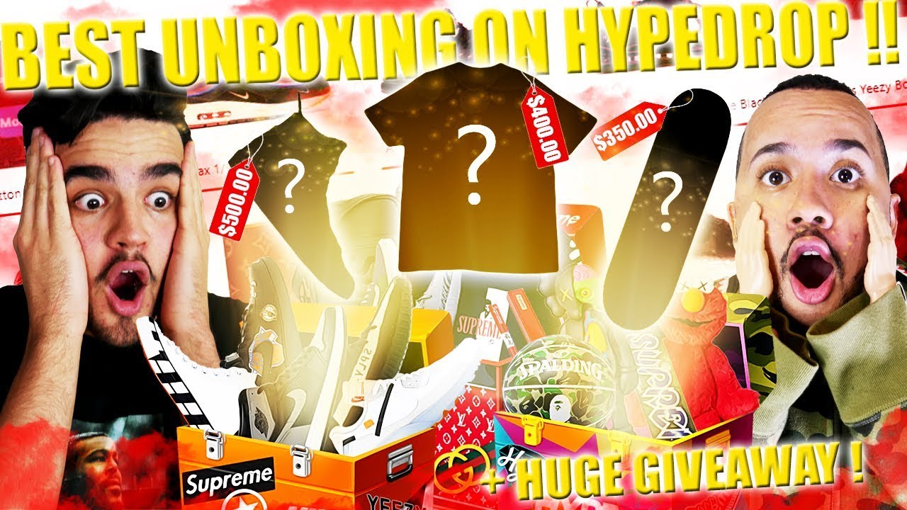 BEST HYPEDROP UNBOXING YET!! OPENING ONLINE HYPEBEAST MYSTERY BOXES!! 2 SUPREME BOX LOGO PULLS!!