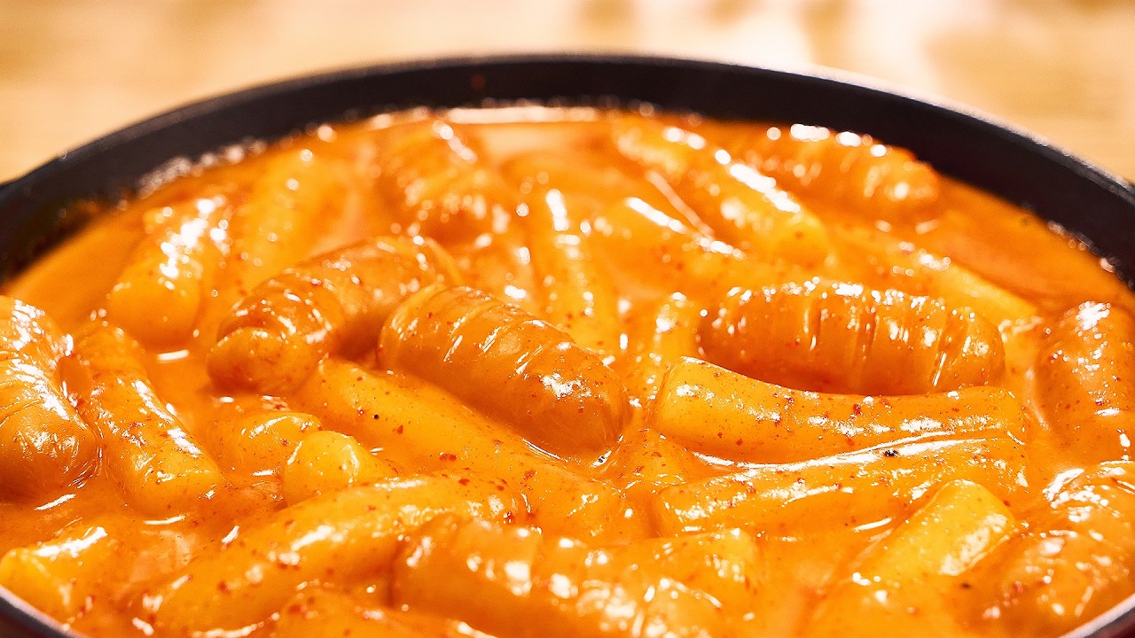 Turns Out, It’s Super Simple! 10 Minute Authentic Korean Rosé Tteokbokki
