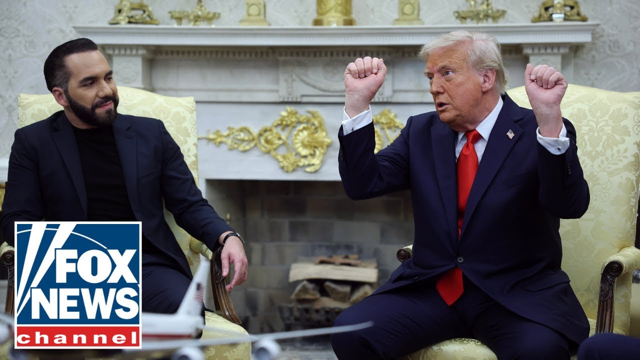 'IT'S CRAZY': Trump asks El Salvador president about men in women's sports