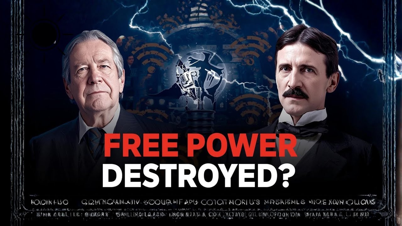 J.P. Morgan KILLED FREE POWER? The SCANDAL of Tesla's Lost Wireless Tech!