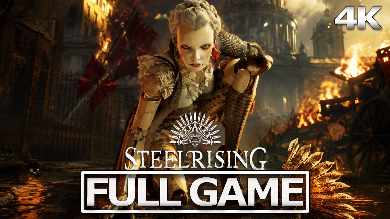 STEEL RISING + DLC Full Gameplay Walkthrough / No Commentary【FULL GAME】4K 60FPS Ultra HD