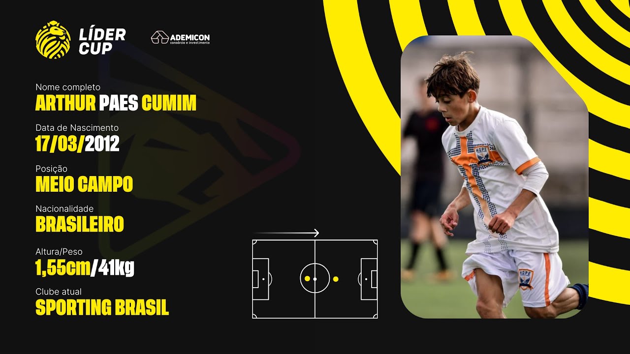 ARTHUR PAES CUMIM &ndash; 2012 &ndash; MEIO CAMPO &ndash; HIGHLIGHT TDF
