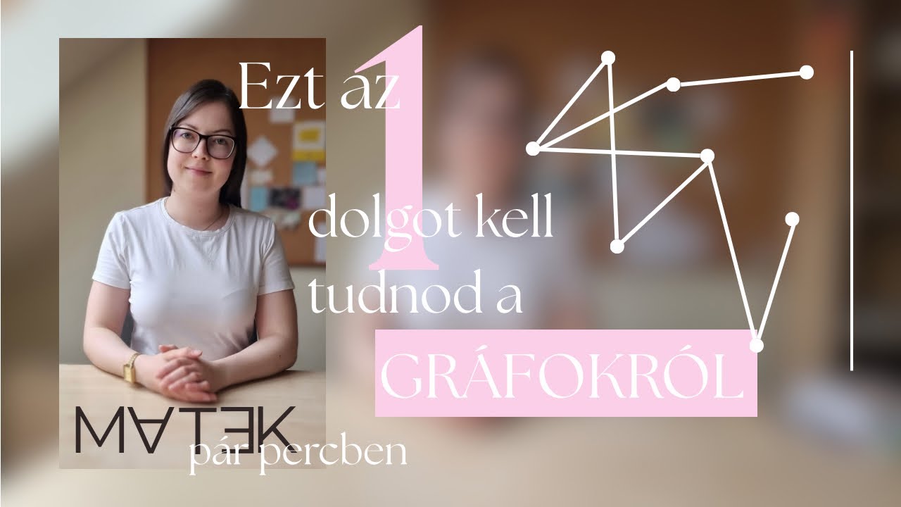 Gráfok | Matekérettségi | MATEK pár percben