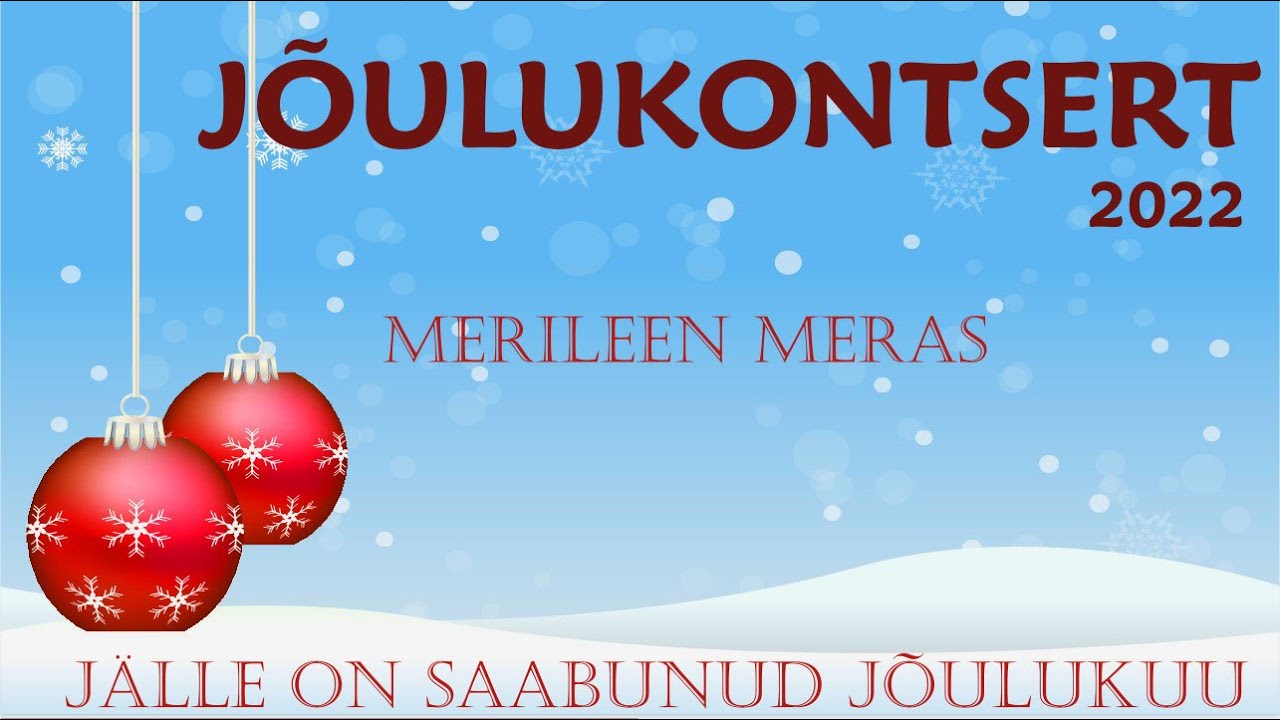 Merileen Meras - J&auml;lle on saabunud j&otilde;ulukuu