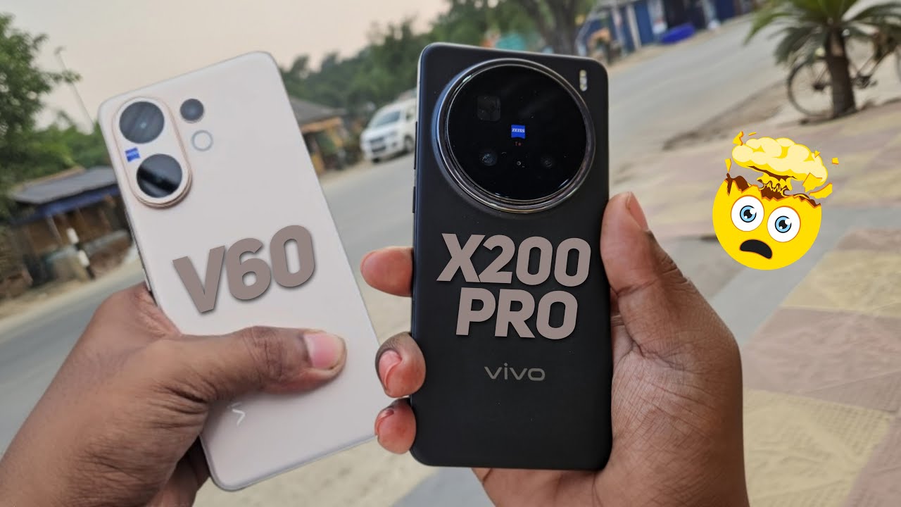 Vivo V60 vs Vivo X200 Pro Camera Test | ZEISS Portraits, Night Mode, Zoom & 4K Video Comparison
