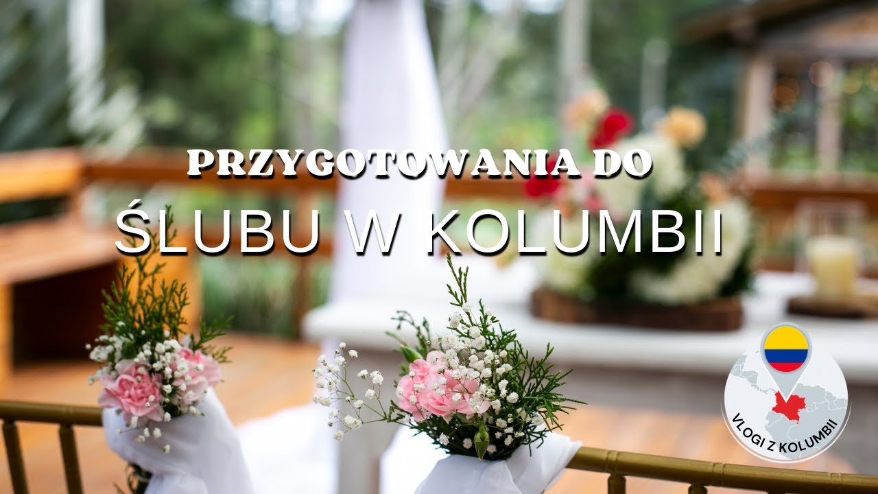 Przygotowania do ślubu w Kolumbii