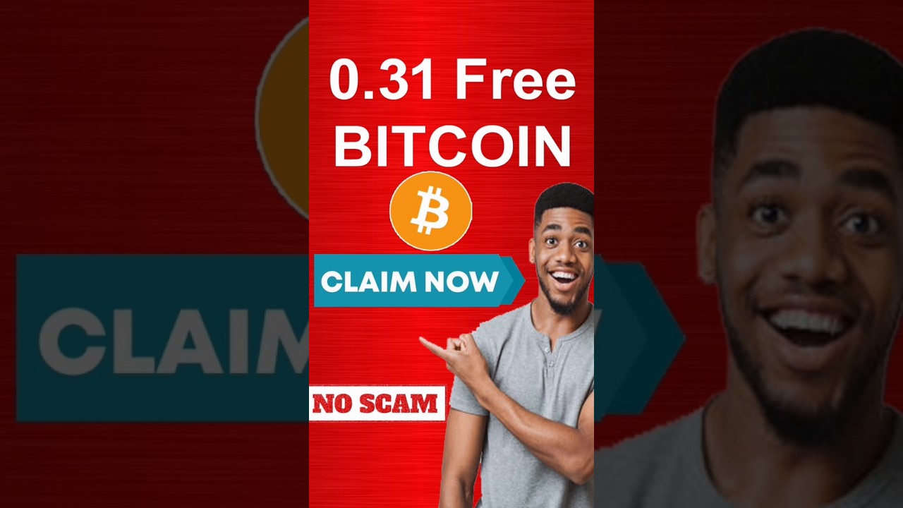 0.31 BTC FREE!. How to get free bitcoin ? #crypto #bitcoin #mining