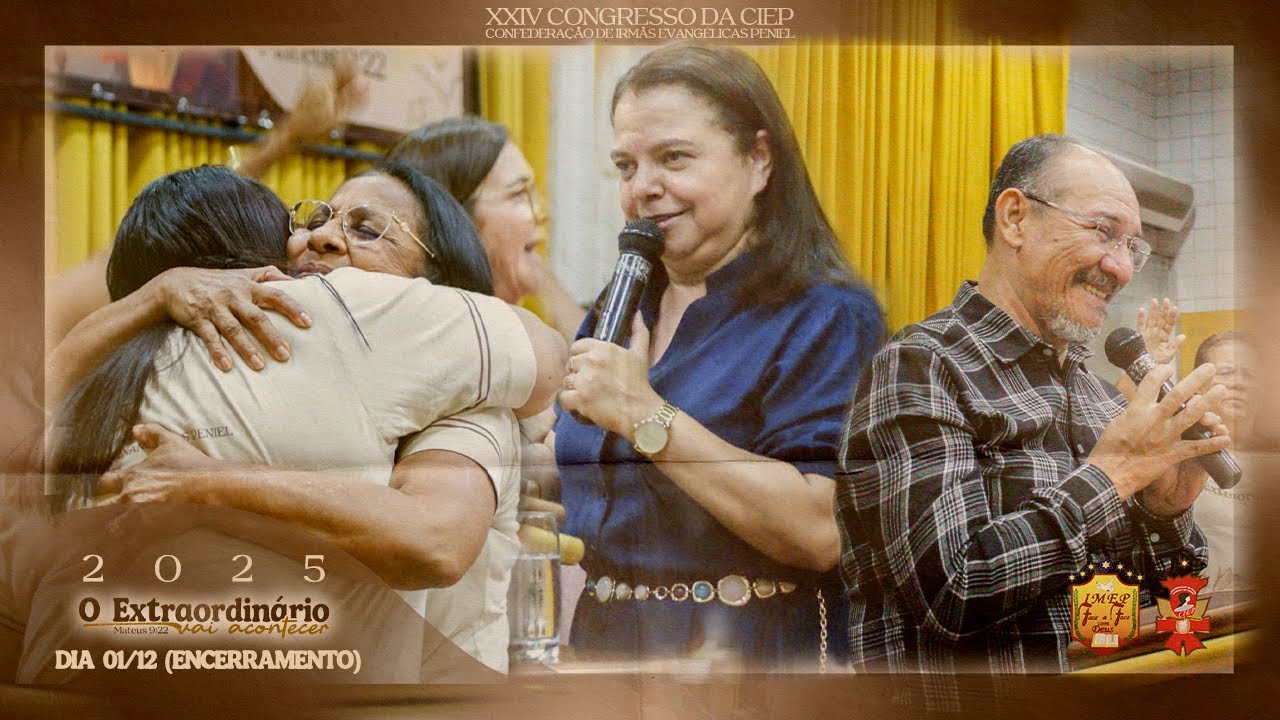 Congresso de MULHERES  (Com MISS. Sônia Borges) | CIEP - Segunda (01-12-2025)