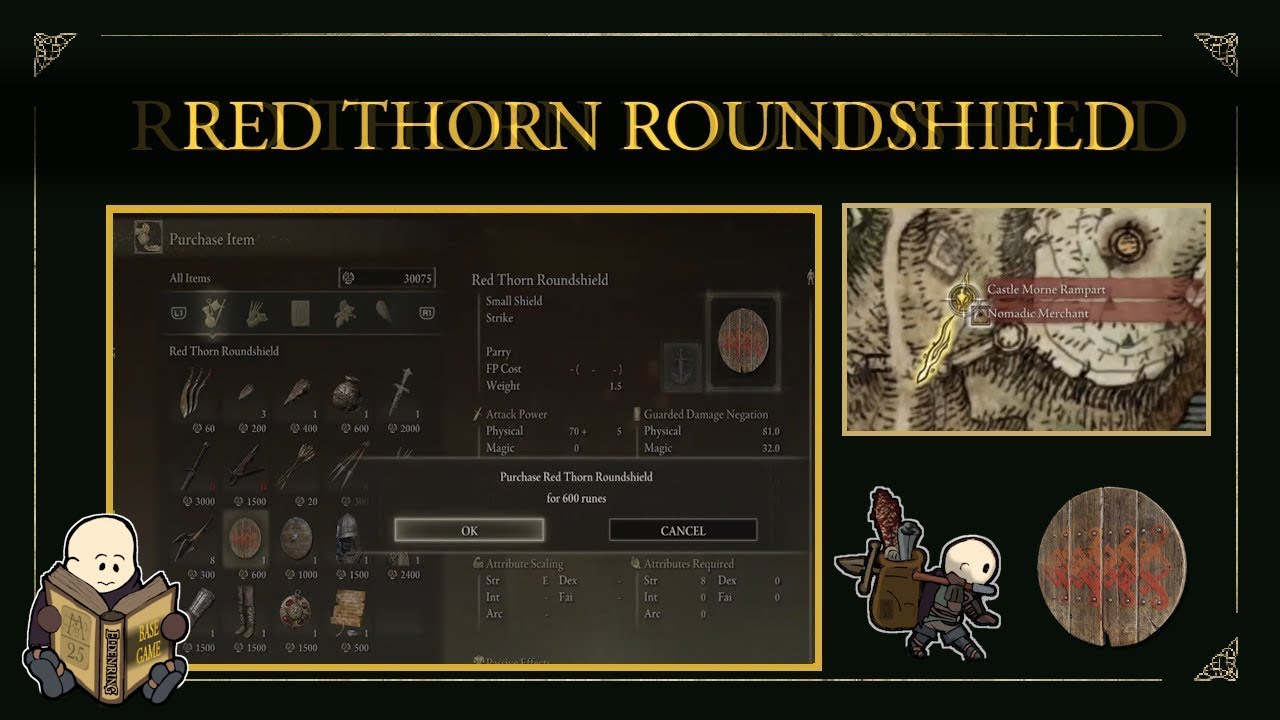 ELDEN RING&trade; Red Thorn Roundshield location