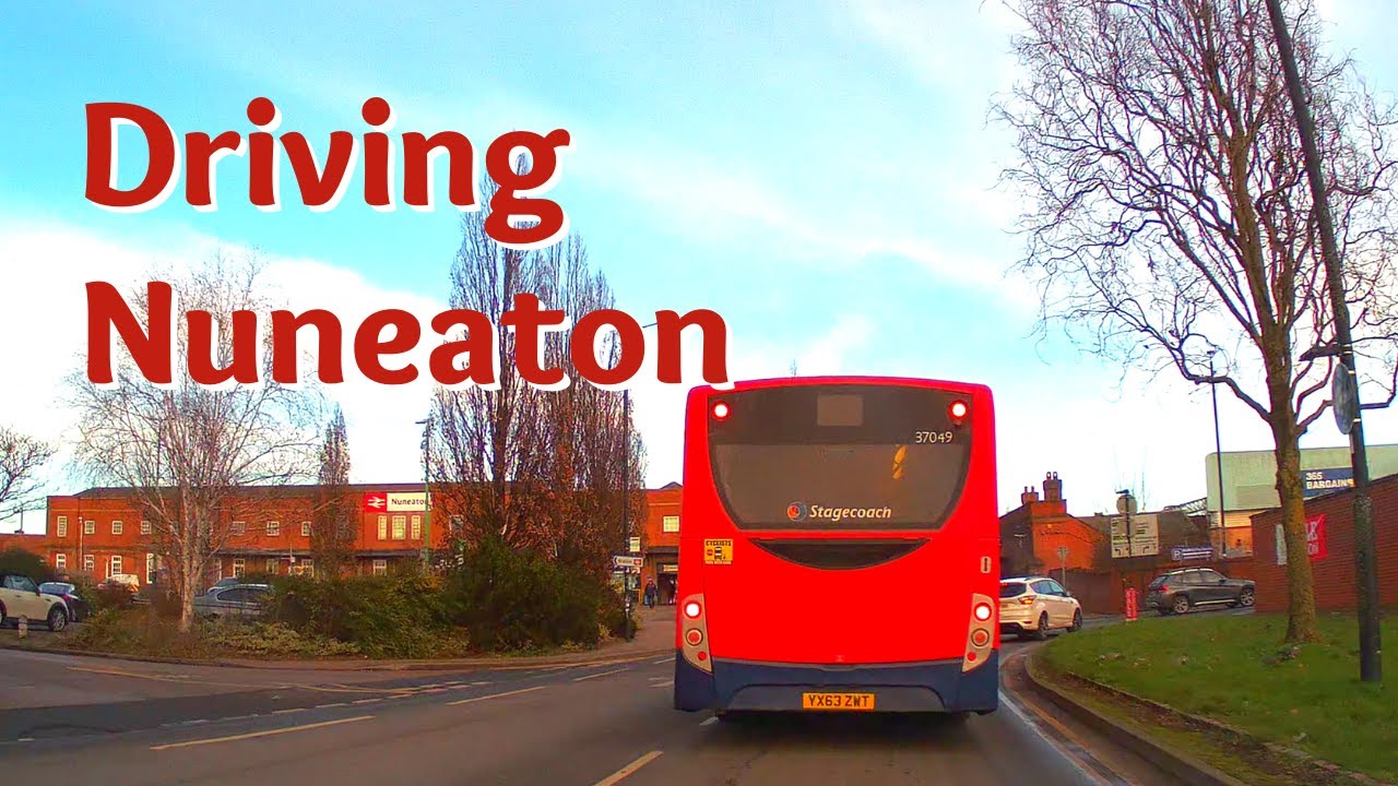 Driving Nuneaton [4K]
