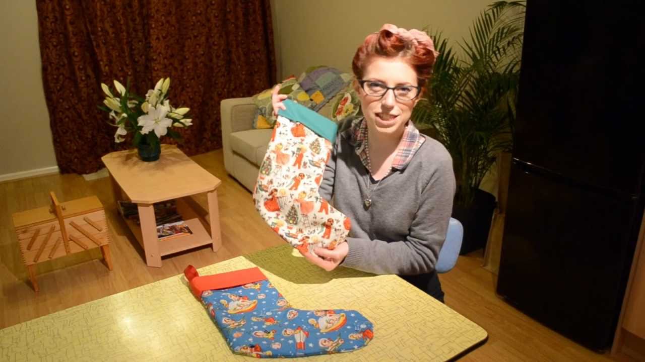 How To Make A Christmas Stocking
