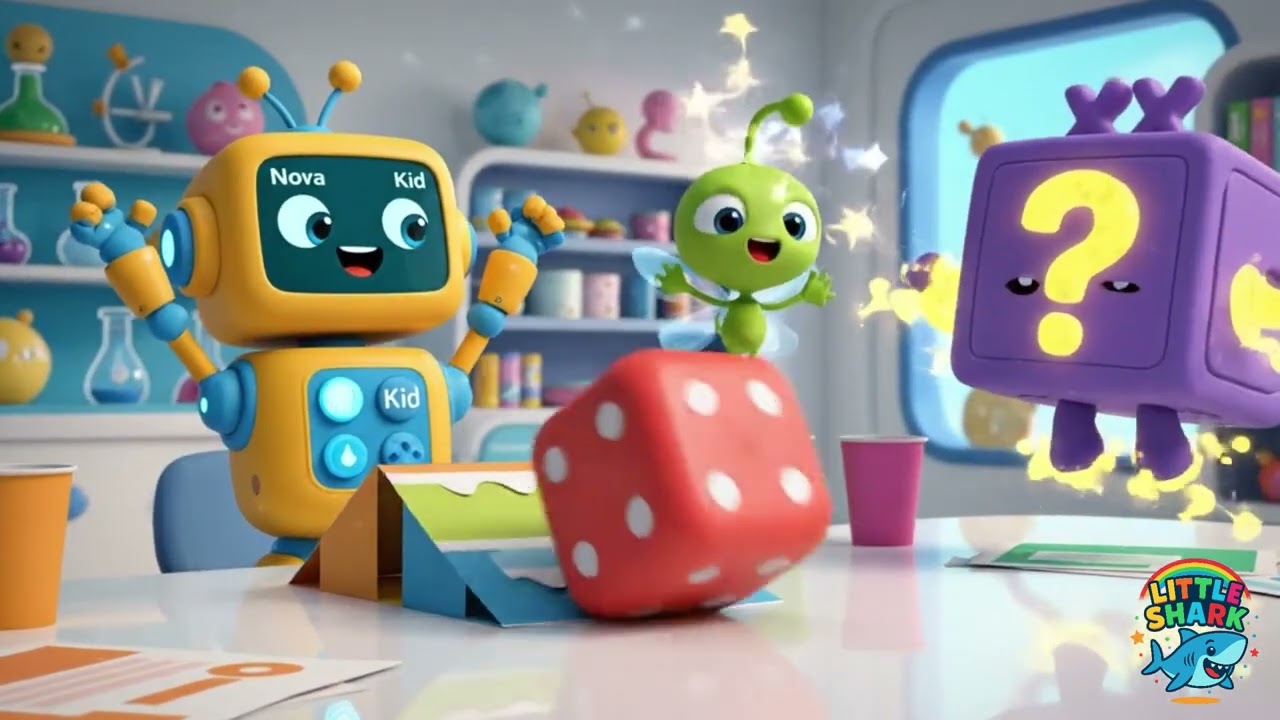 Mystery Surprise Box STEM Challenge! 🎁🧪 Fun Learning for Kids | Cartoon Science Adventure