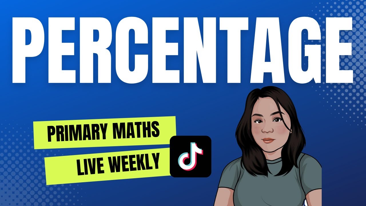 Percentage | PSLE Maths Series | MasterMaths Weekly Live Tutorial