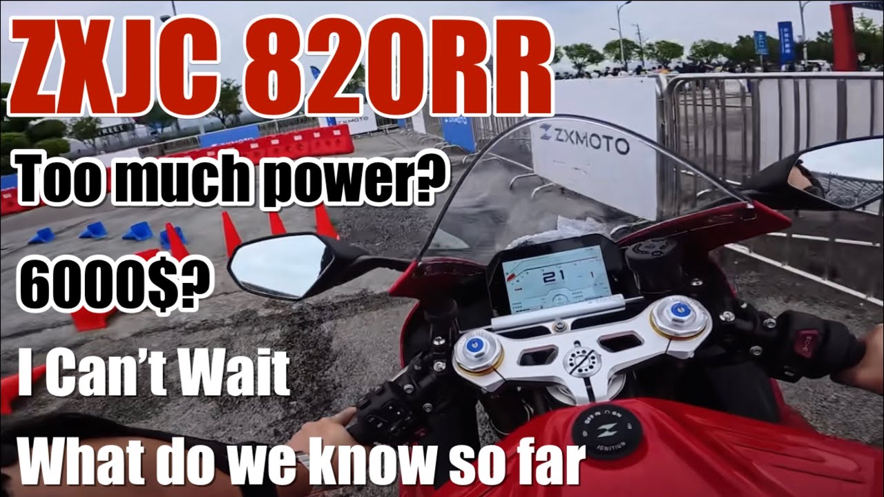 ZXCJ 820RR Update. Too Fast for me, I want one! + My Video Compilation.