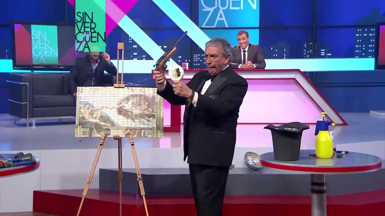 Cacho De La Cruz de invitado en el programa de su hijo Maxi Sinvergüenza #1 Bloque 4
