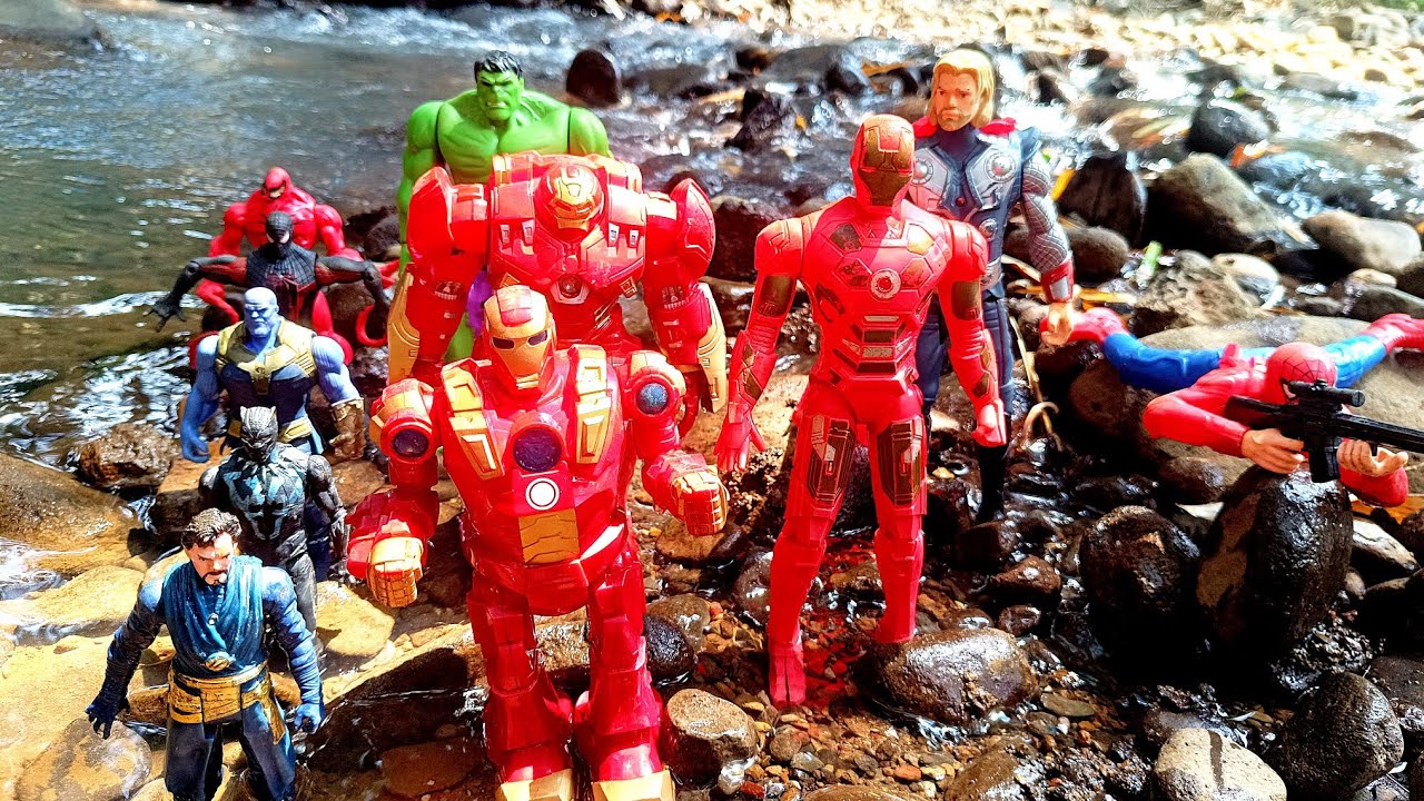 AVENGERS SUPERHERO HUNT, MARVEL SPIDER-MAN, HULK, CAPTAIN AMERICA, THOR, IRON MAN, THANOS, VENOM 2