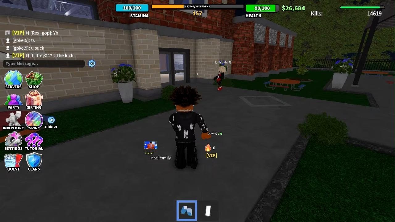 Part 5 of Grinding for HITMAN in Fight in a school