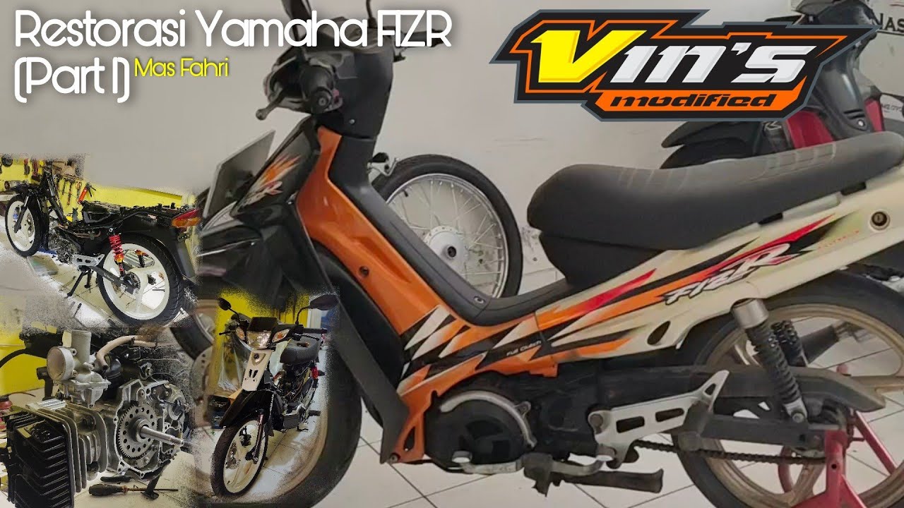 Restorasi Yamaha F1ZR Mas Fahri (part 1) | Vins Modified #restorasi #f1zr