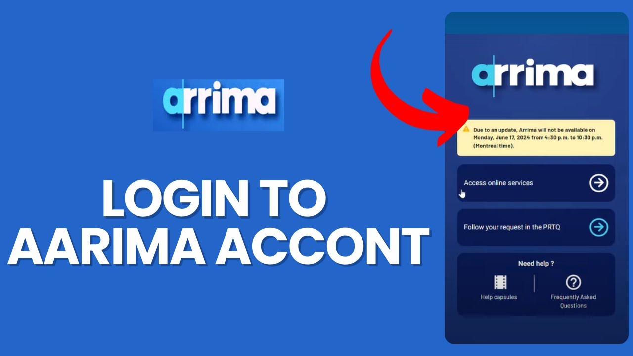 How to Login to Arrima Account 2024?