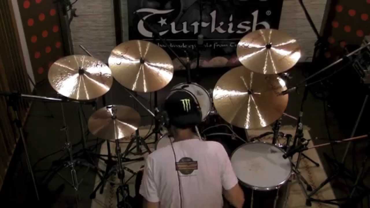 Turkish Cymbals Brasil - Linha Millennium -- Demétrius Locks