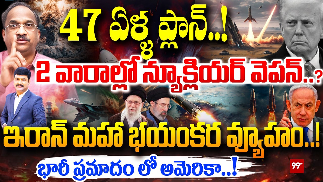 Iran’s 47-Year Plan: Nuclear Weapon in 2 Weeks?US in Big Trouble? | Prof . Nageshwar Comments